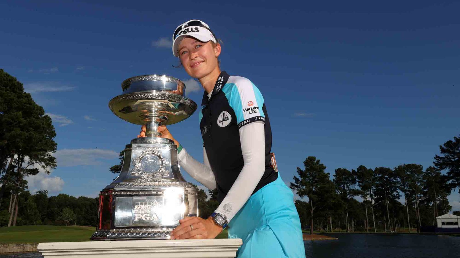 Defending champion Nelly Korda