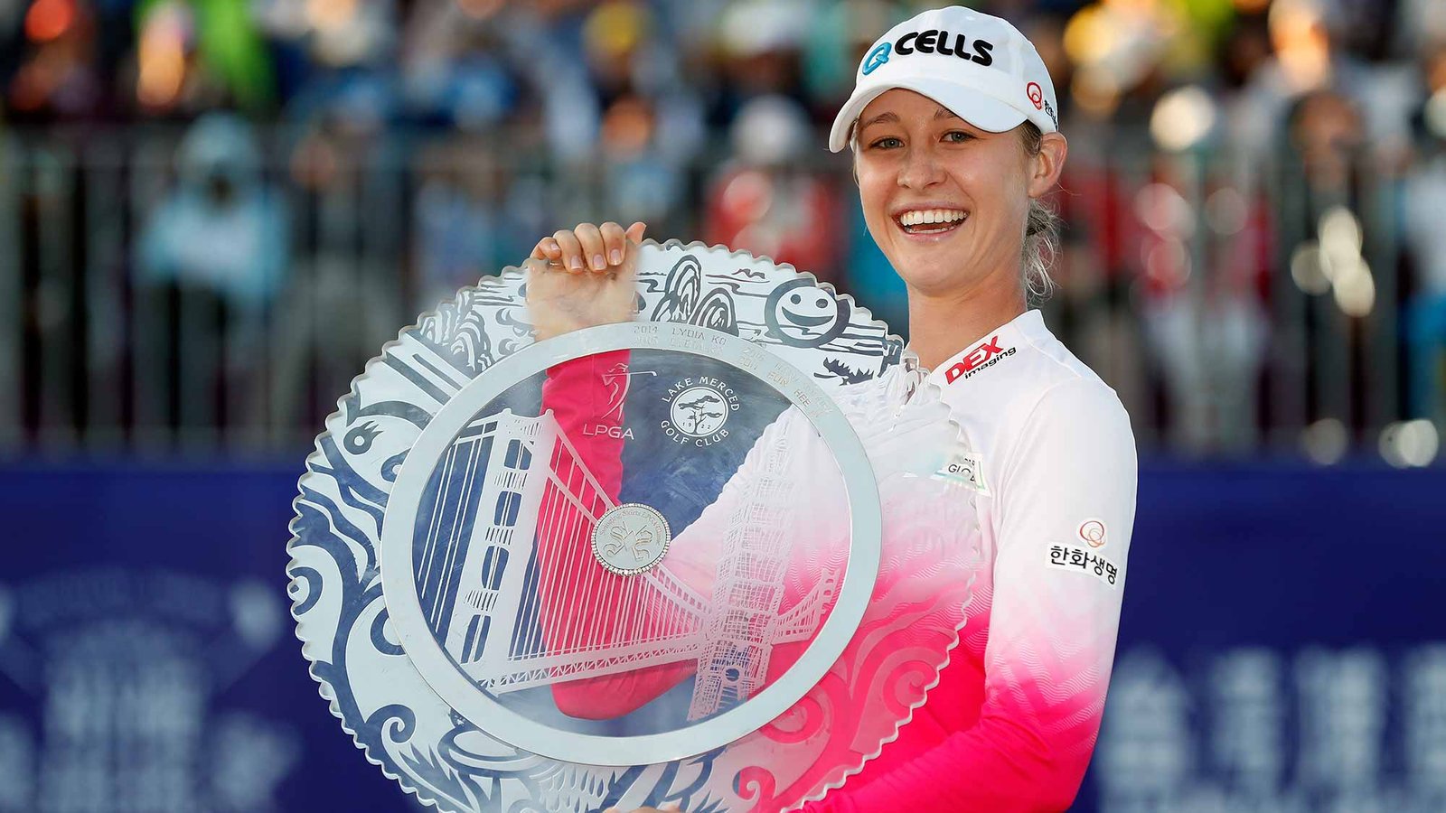 Defending champion Nelly Korda