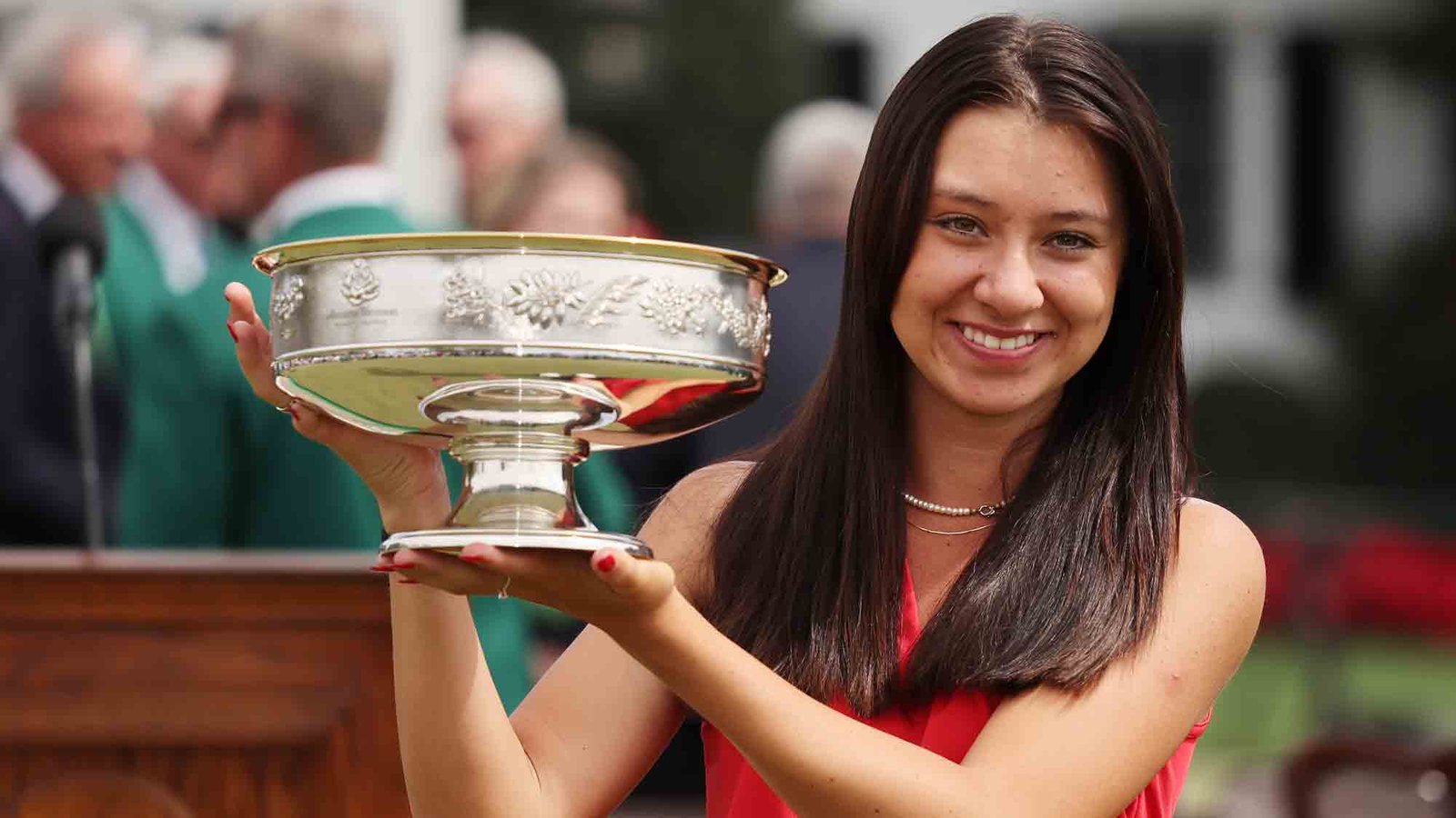 Augusta National Women's Amateur winner Anna Davis