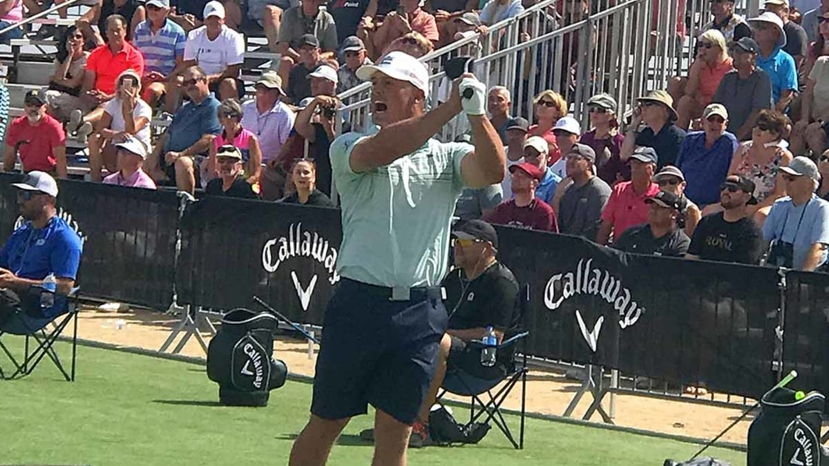 Bryson DeChambeau at the World Long Drive Championship