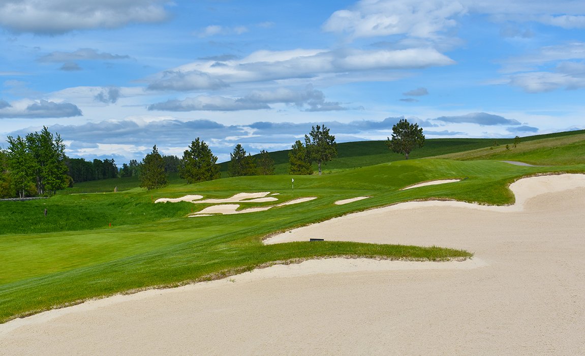 Circling Raven Golf Course in Idaho