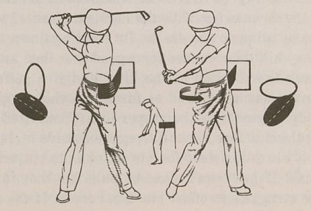 Hogan's downswing hip shift