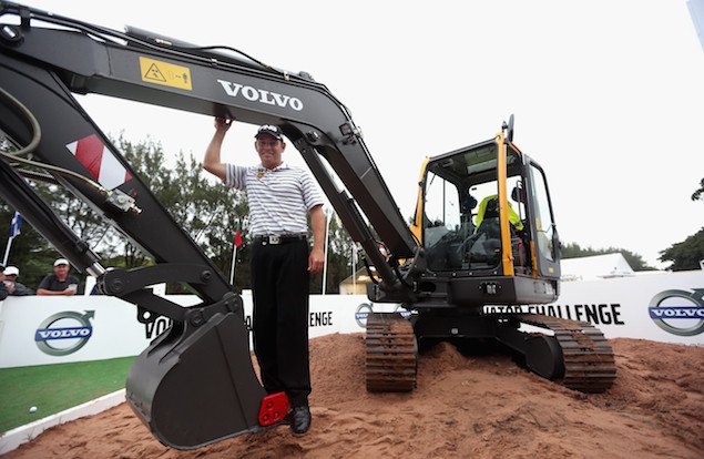 another view of the excavator