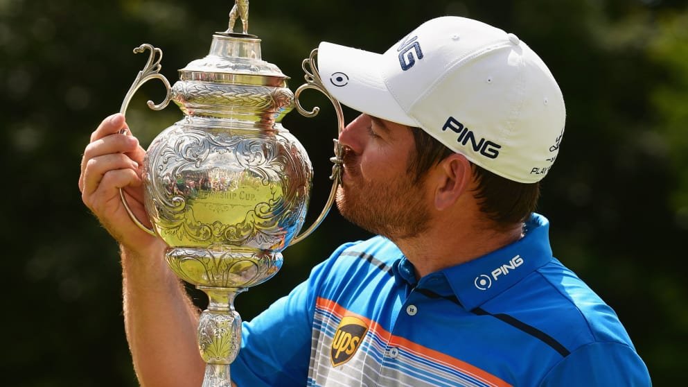 Defending champion Louis Oosthuizen
