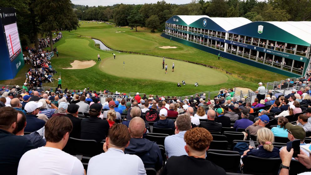 18th hole at Wentworth