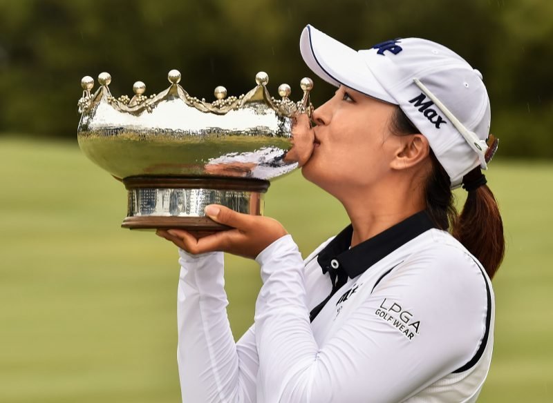 Defending champion Jin Young Ko