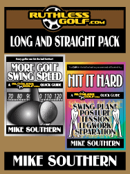 RuthlessGolf.com Long and Straight Pack book cover