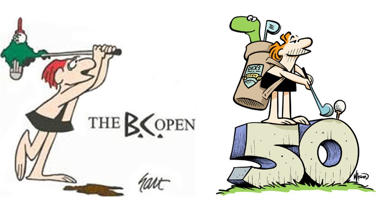 Some old BC Open logos