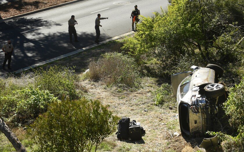 The crash scene