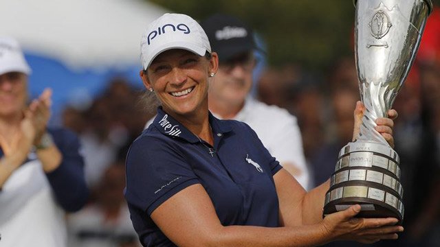 Defending Evain champion Angela Stanford