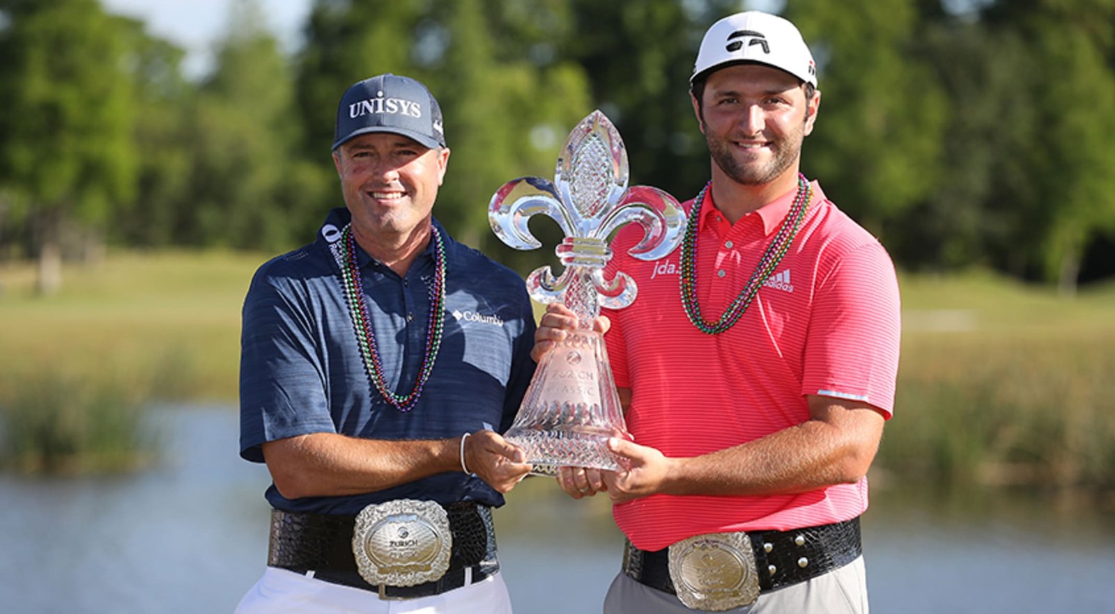 Defending champions Ryan Palmer and Jon Rahm