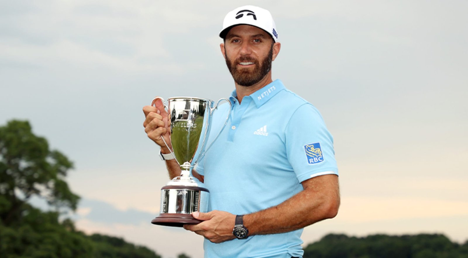 Defending champion Dustin Johnson