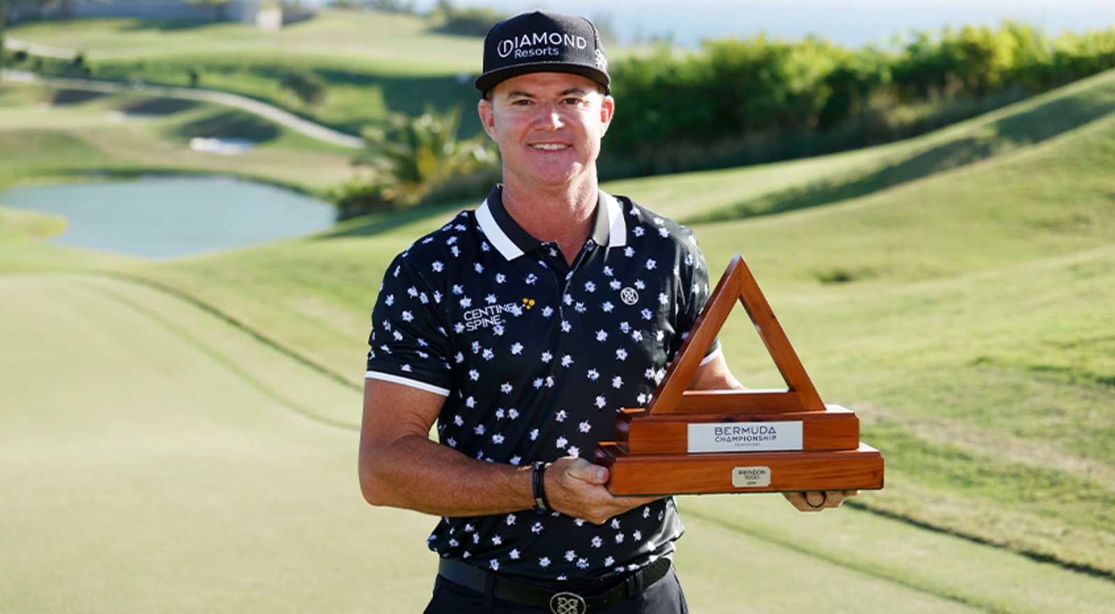 Defending champion Brian Gay