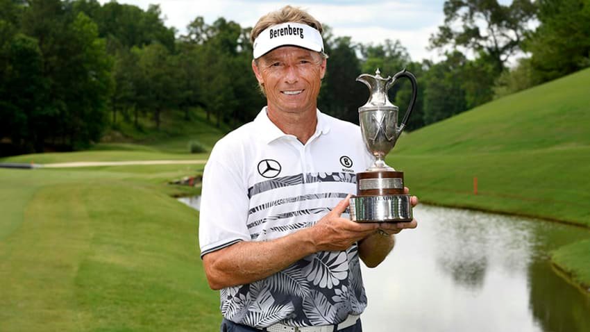 Two-time defending champion Bernhard Langer