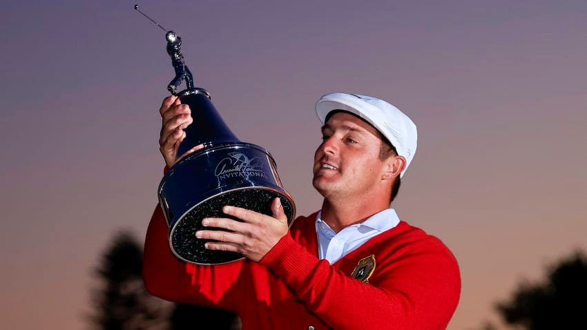 Defending champion Bryson DeChambeau