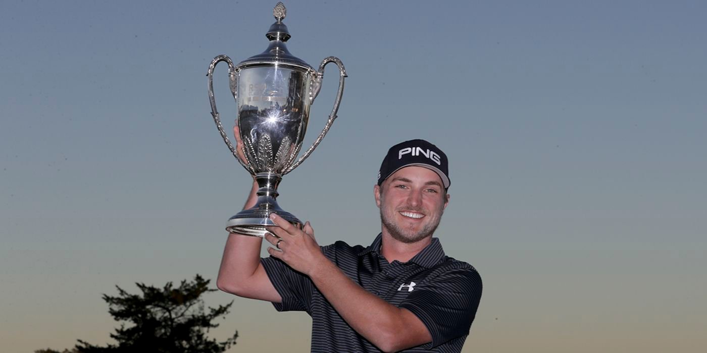 Auatin Cook with RSM trophy