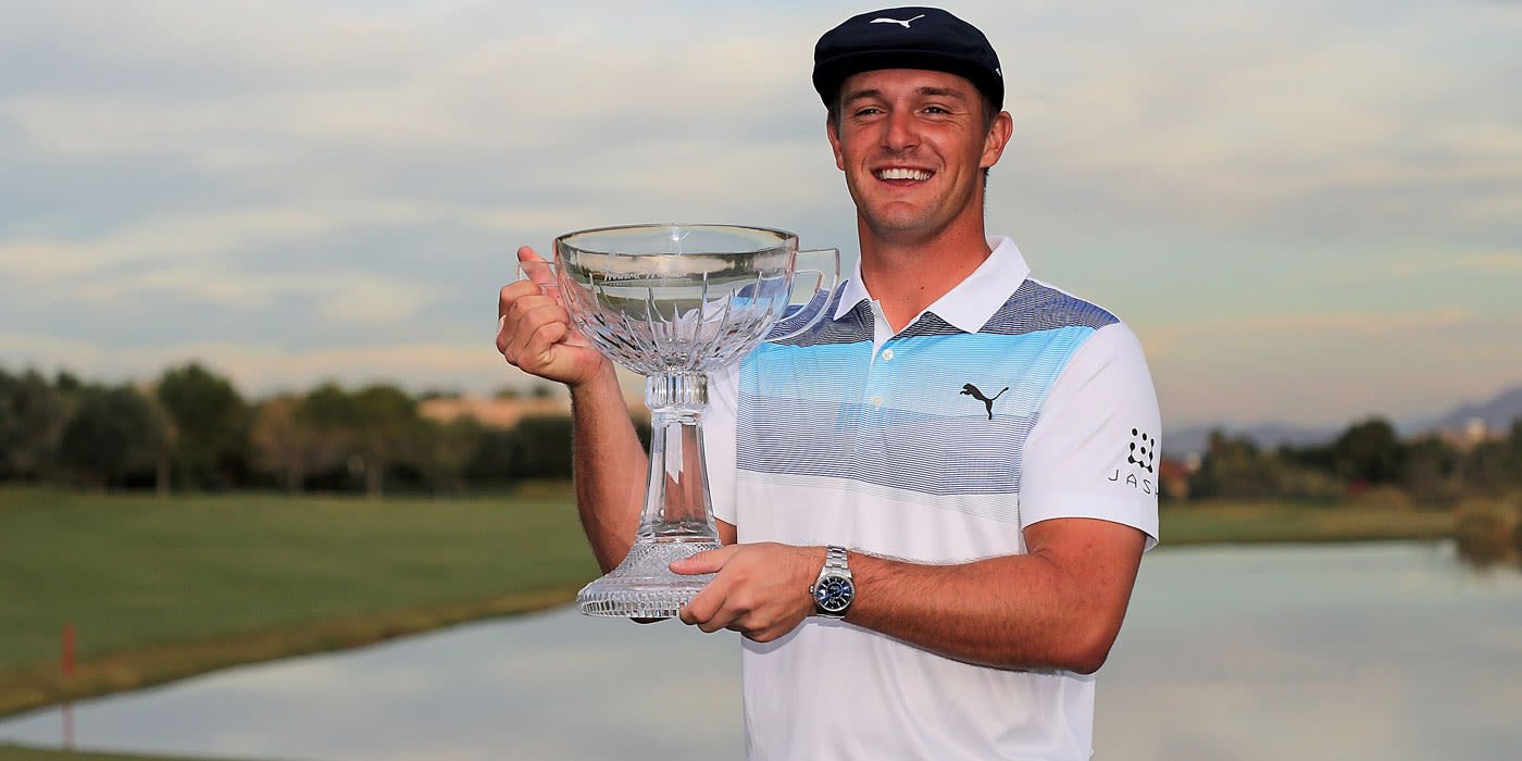 Defending champion Bryson DeChambeau