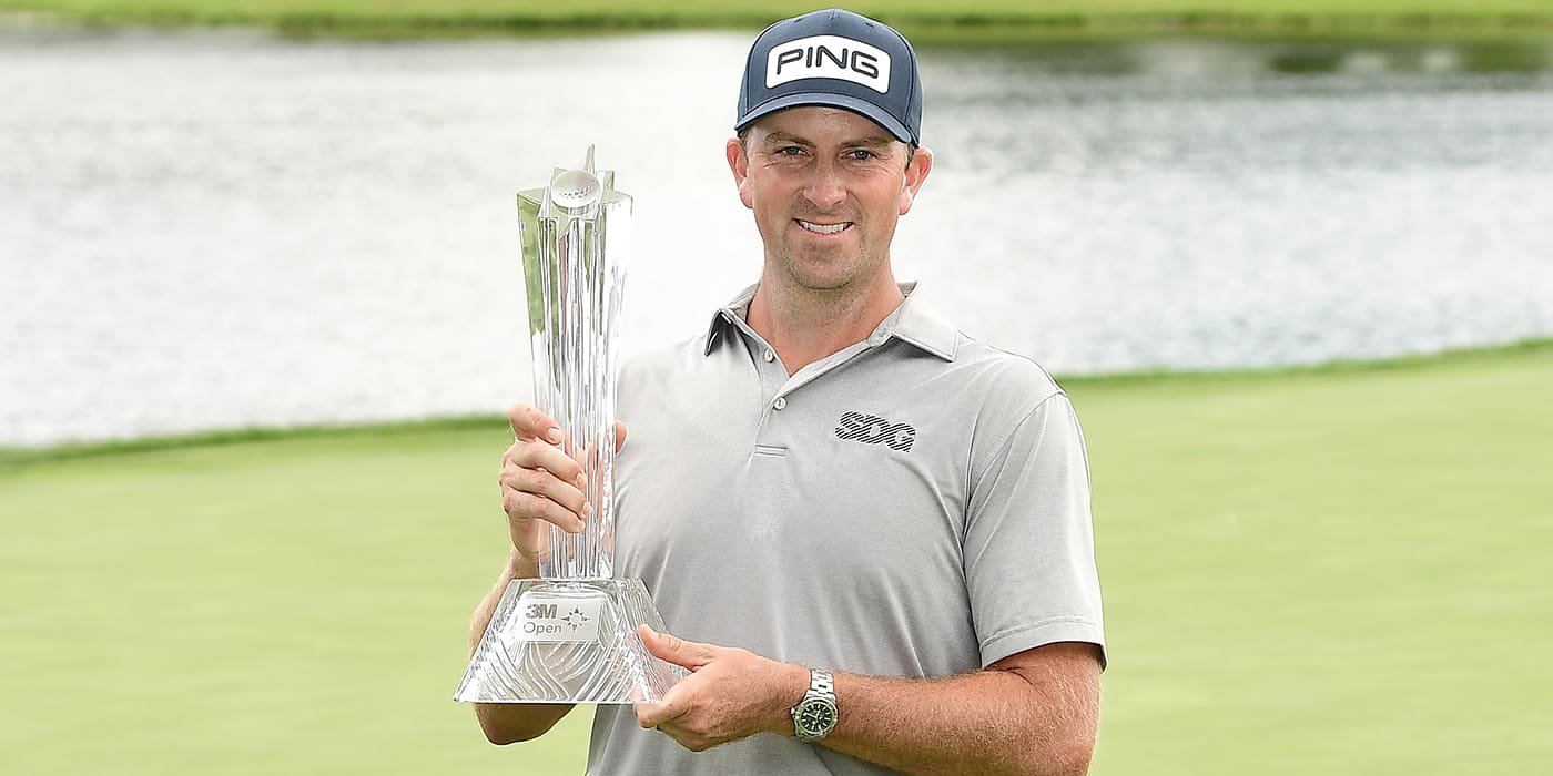 Michael Thompson with 3M trophy