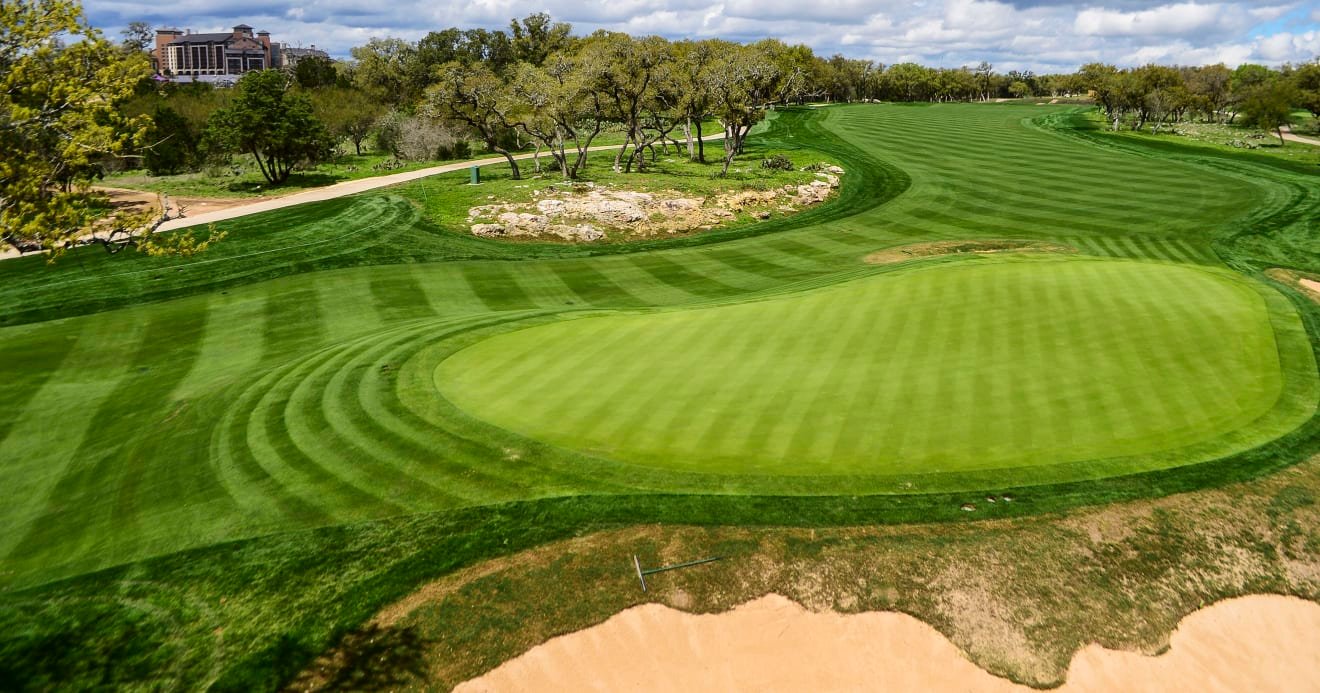 Hole #1 at TPC San Antonio