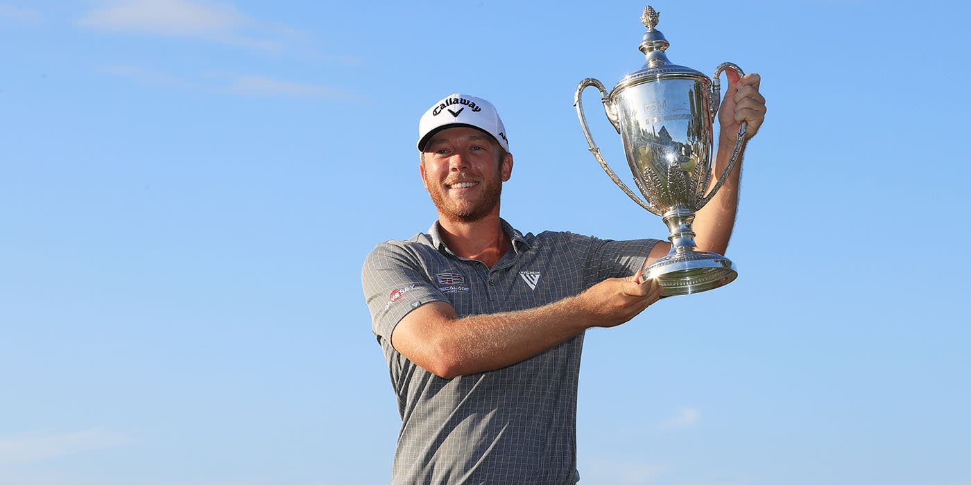 Talor Gooch with RSM trophy