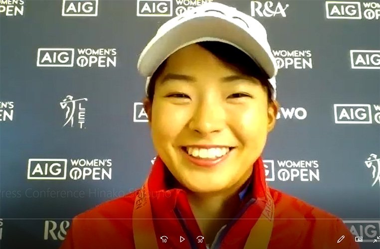 Defending champion Hinako Shibuno