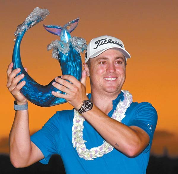 Defending champion Justin Thomas