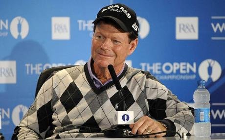 Tom at the 2009 Open