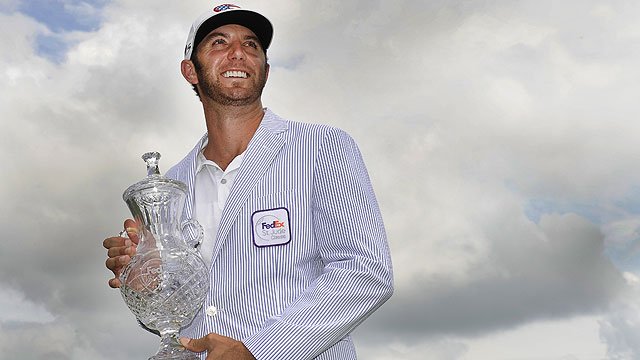 DJ hoists his 6th PGA Tour trophy