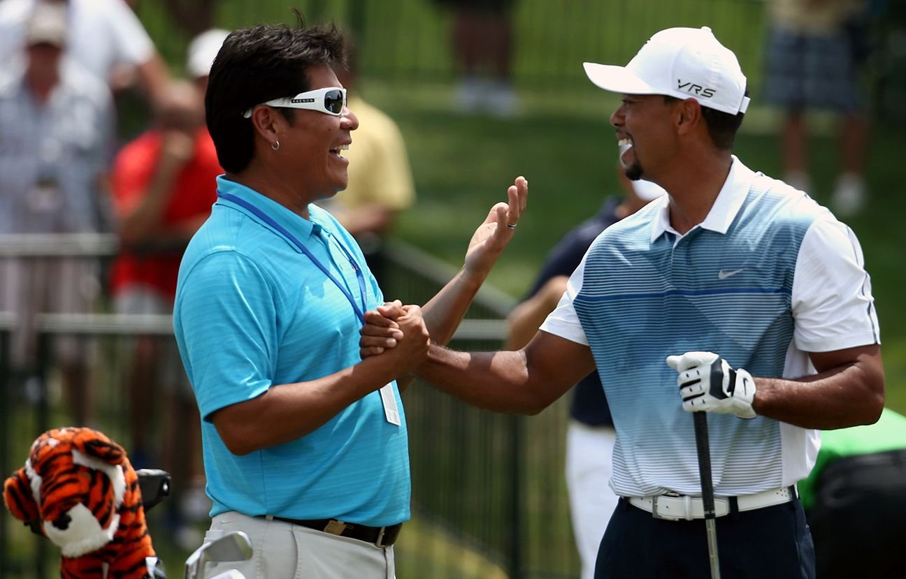 Tiger and Notah Begay III