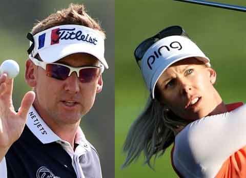 Ian Poulter and Pernilla Lindberg