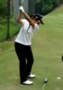Ai Miyazato upright position