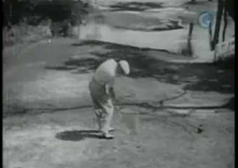 Byron Nelson's shoulder tilt at impact