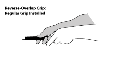 Reverse Overlap Grip, Normal Grip Installation
