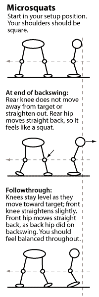 Microsquats for lefthanders