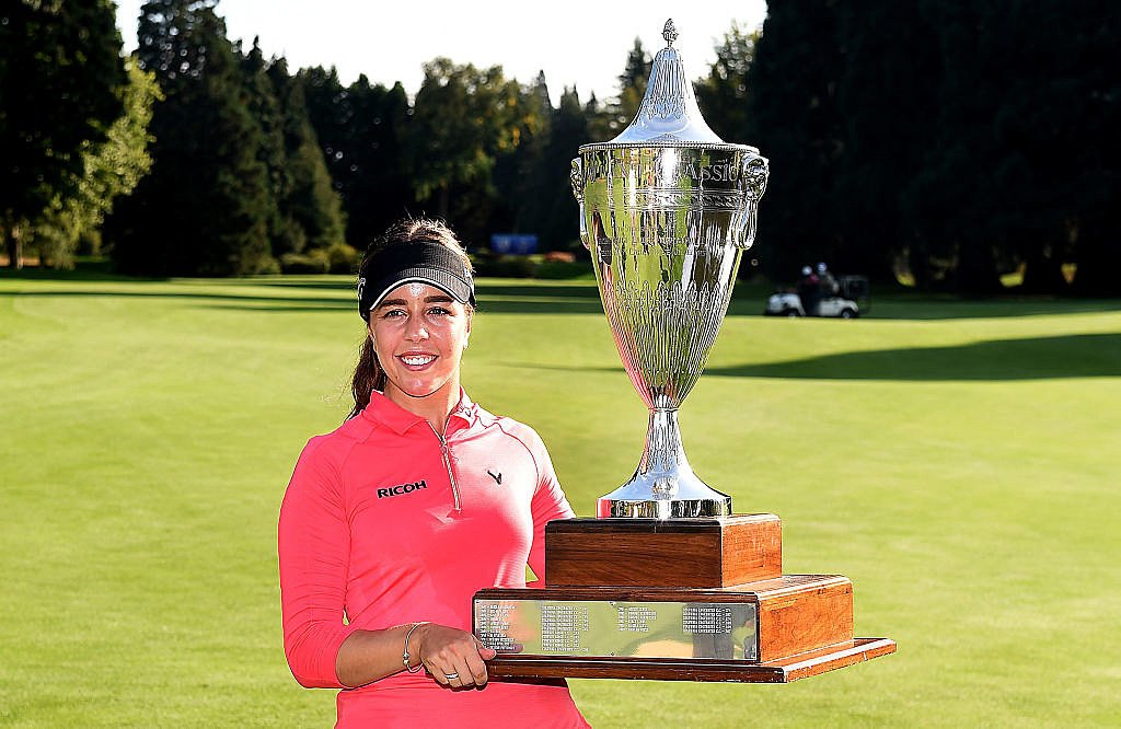 Defending champion Georgia Hall
