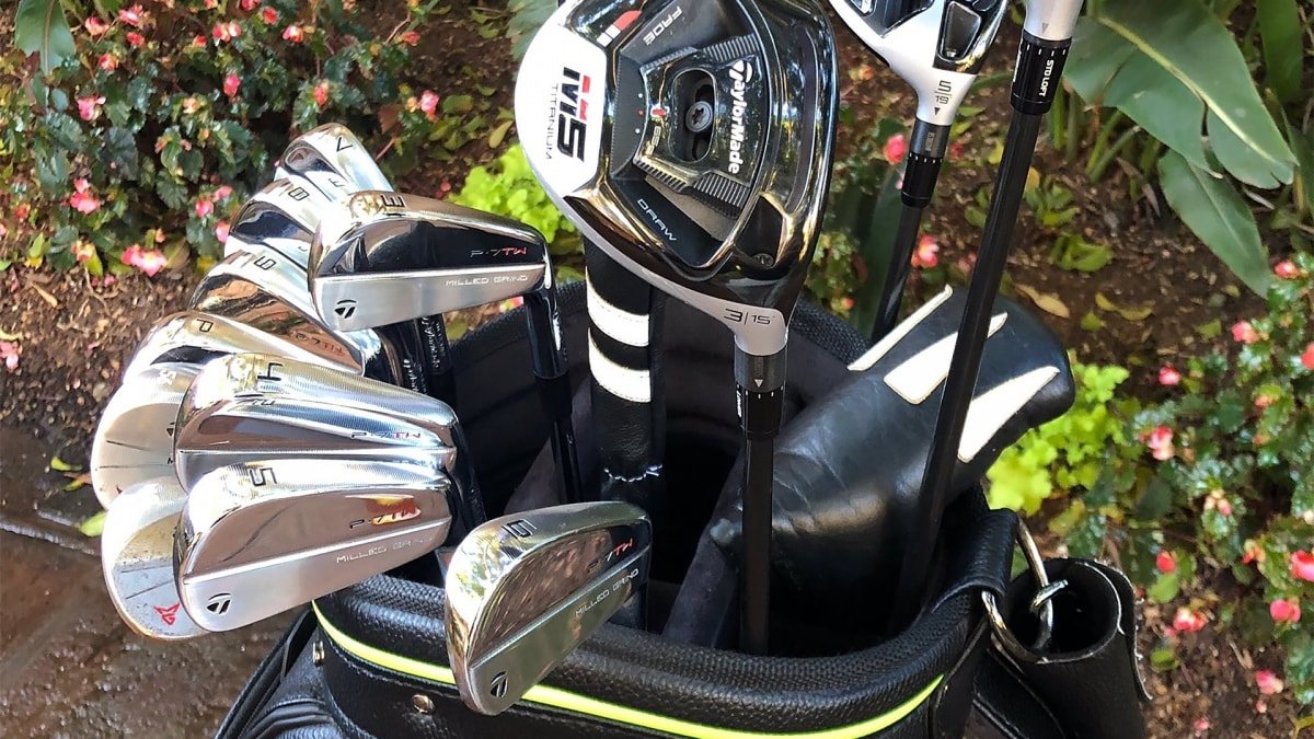 Tiger's new clubs