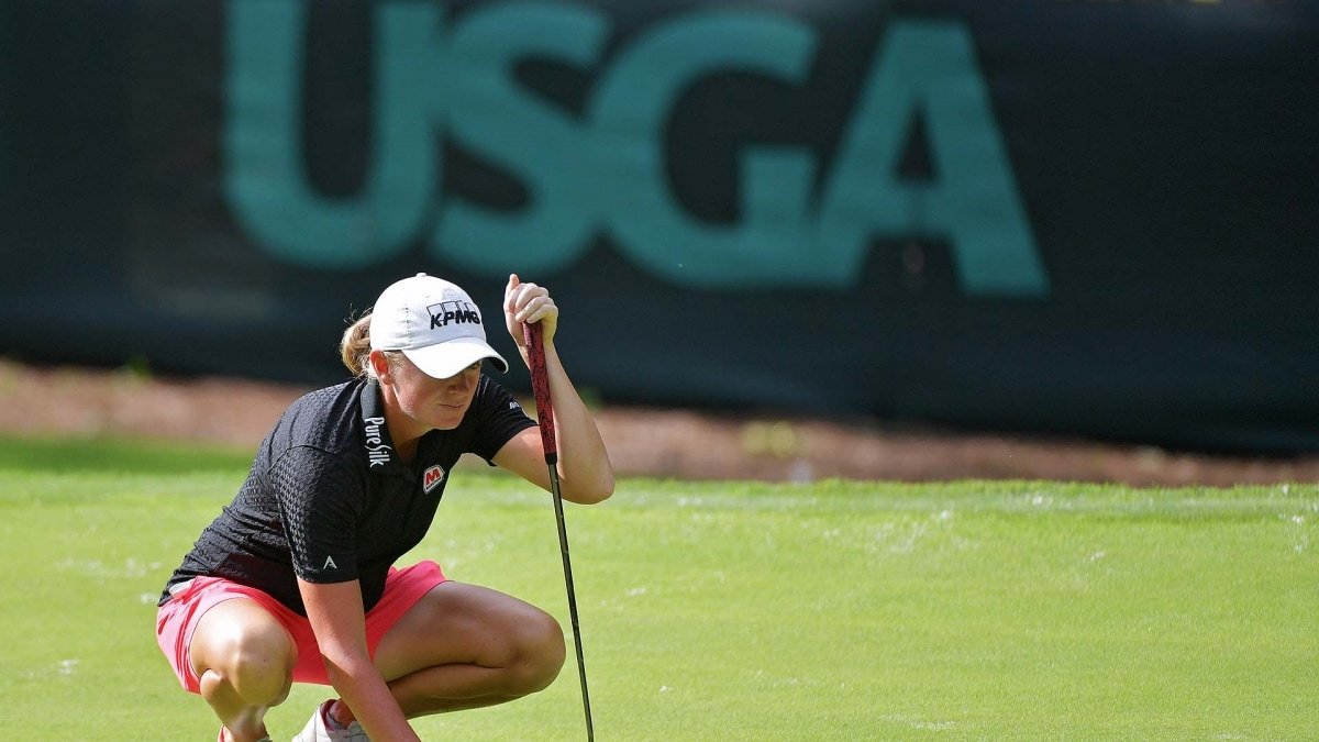 New mother Stacy Lewis