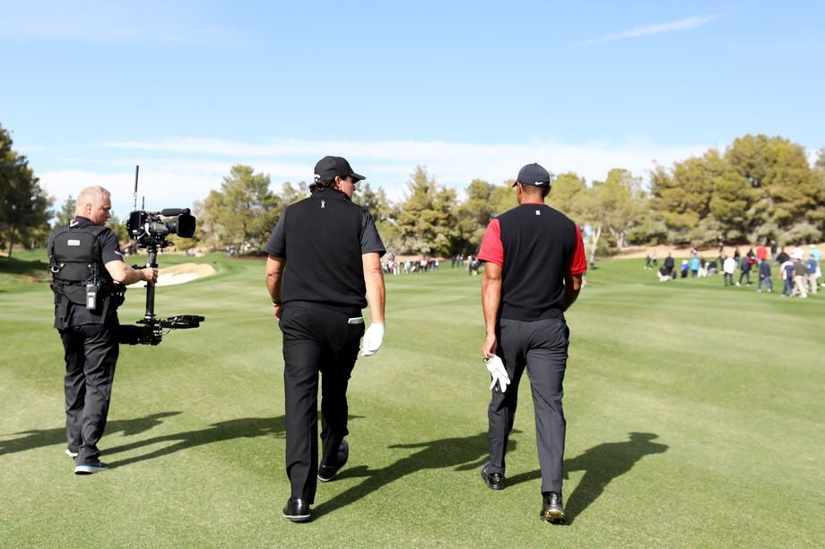 Tiger and Phil at The Match