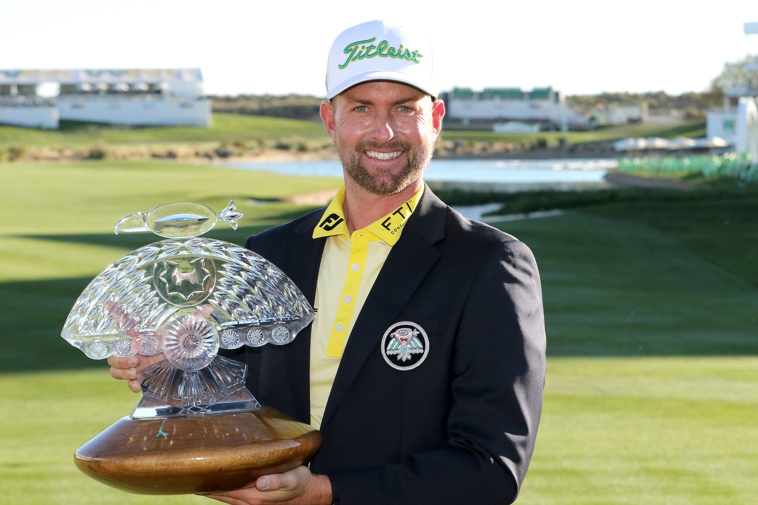 Defending champion Webb Simpson
