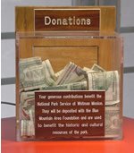 Photo of donation box