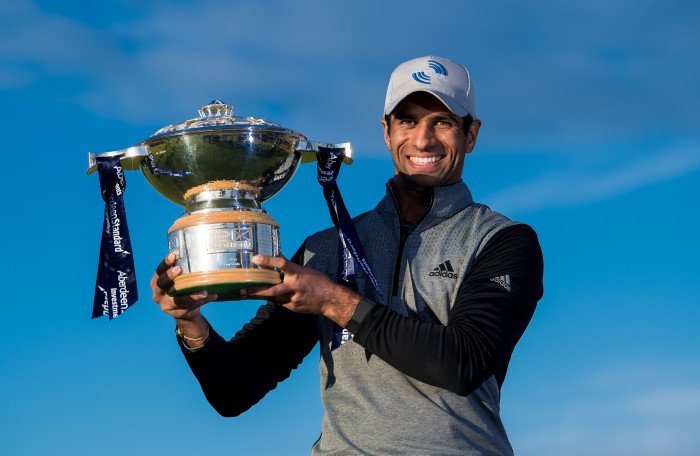 Defending champion Aaron Rai
